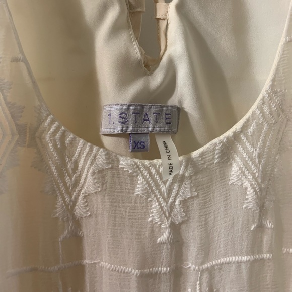 Lace Tank Top with Strappy Back - Picture 4 of 4